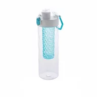   Sticla de apa 700 ml, infuzor in forma de fagure, XD, HB, tritan, silicon, turcoaz