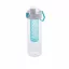 Sticla de apa 700 ml, infuzor in forma de fagure, XD, HB, tritan, silicon, turcoaz
