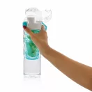Sticla de apa 700 ml, infuzor in forma de fagure, XD, HB, tritan, silicon, turcoaz