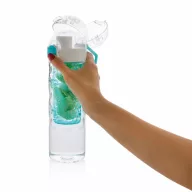   Sticla de apa 700 ml, infuzor in forma de fagure, XD, HB, tritan, silicon, turcoaz