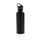 Sticla pentru apa rece, foarte usoara, 710 ml, Everestus, 9IA19179, Otel inoxidabil, Negru