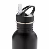   Sticla pentru apa rece, foarte usoara, 710 ml, Everestus, 9IA19179, Otel inoxidabil, Negru