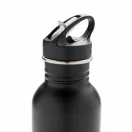 Sticla pentru apa rece, foarte usoara, 710 ml, Everestus, 9IA19179, Otel inoxidabil, Negru
