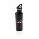 Sticla pentru apa rece, foarte usoara, 710 ml, Everestus, 9IA19179, Otel inoxidabil, Negru