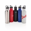 Sticla pentru apa rece, foarte usoara, 710 ml, Everestus, 9IA19179, Otel inoxidabil, Negru