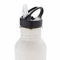   Sticla pentru apa rece, foarte usoara, 710 ml, Everestus, 9IA19183, Otel inoxidabil, Alb