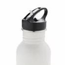 Sticla pentru apa rece, foarte usoara, 710 ml, Everestus, 9IA19183, Otel inoxidabil, Alb