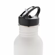   Sticla pentru apa rece, foarte usoara, 710 ml, Everestus, 9IA19183, Otel inoxidabil, Alb