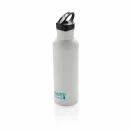 Sticla pentru apa rece, foarte usoara, 710 ml, Everestus, 9IA19183, Otel inoxidabil, Alb