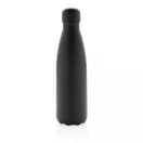 Bidon sport pentru apa, termoizolant, 21MAR1827, 500 ml, 25.8xØ 6.7 cm, Everestus, Otel, Polipropilena, Negru