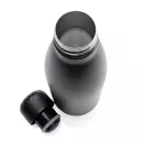 Bidon sport pentru apa, termoizolant, 21MAR1827, 500 ml, 25.8xØ 6.7 cm, Everestus, Otel, Polipropilena, Negru
