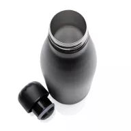   Bidon sport pentru apa, termoizolant, 21MAR1827, 500 ml, 25.8xØ 6.7 cm, Everestus, Otel, Polipropilena, Negru