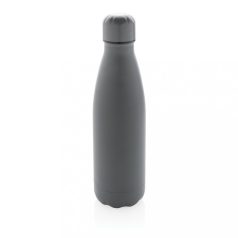   Bidon sport pentru apa, termoizolant, 21MAR1830, 500 ml, 25.8xØ 6.7 cm, Everestus, Otel, Polipropilena, Gri