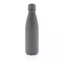 Bidon sport pentru apa, termoizolant, 21MAR1830, 500 ml, 25.8xØ 6.7 cm, Everestus, Otel, Polipropilena, Gri