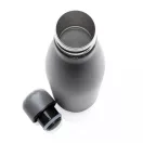Bidon sport pentru apa, termoizolant, 21MAR1830, 500 ml, 25.8xØ 6.7 cm, Everestus, Otel, Polipropilena, Gri