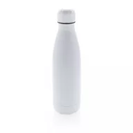   Bidon sport pentru apa, termoizolant, 21MAR1831, 500 ml, 25.8xØ 6.7 cm, Everestus, Otel, Polipropilena, Alb