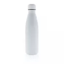 Bidon sport pentru apa, termoizolant, 21MAR1831, 500 ml, 25.8xØ 6.7 cm, Everestus, Otel, Polipropilena, Alb