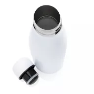   Bidon sport pentru apa, termoizolant, 21MAR1831, 500 ml, 25.8xØ 6.7 cm, Everestus, Otel, Polipropilena, Alb