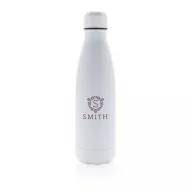   Bidon sport pentru apa, termoizolant, 21MAR1831, 500 ml, 25.8xØ 6.7 cm, Everestus, Otel, Polipropilena, Alb