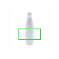   Bidon sport pentru apa, termoizolant, 21MAR1831, 500 ml, 25.8xØ 6.7 cm, Everestus, Otel, Polipropilena, Alb