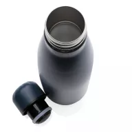   Bidon sport pentru apa, termoizolant, 21MAR1828, 500 ml, 25.8xØ 6.7 cm, Everestus, Otel, Polipropilena, Albastru