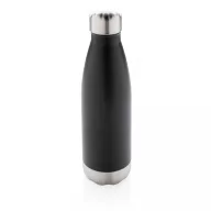   Sticla termos 500 ml, pentru calatorii, Everestus, 20IAN521, Otel, Polipropilena, Negru
