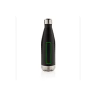   Sticla termos 500 ml, pentru calatorii, Everestus, 20IAN521, Otel, Polipropilena, Negru