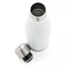 Sticla termos 500 ml, pentru calatorii, Everestus, 20IAN525, Otel, Polipropilena, Alb