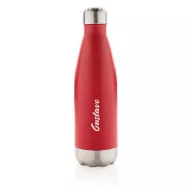  Sticla termos 500 ml, pentru calatorii, Everestus, 20IAN523, Otel, Polipropilena, Rosu
