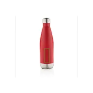   Sticla termos 500 ml, pentru calatorii, Everestus, 20IAN523, Otel, Polipropilena, Rosu