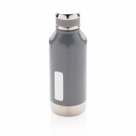   Termos 500 ml, fara scurgeri, Everestus, 9IA19362, Otel inoxidabil, Silicon, Gri