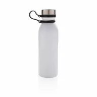   Termos 600 ml cu agatatoare, Everestus, 9IA19355, Otel inoxidabil, Silicon, Alb