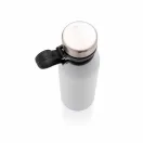 Termos 600 ml cu agatatoare, Everestus, 9IA19355, Otel inoxidabil, Silicon, Alb