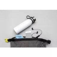   Termos 600 ml cu agatatoare, Everestus, 9IA19355, Otel inoxidabil, Silicon, Alb