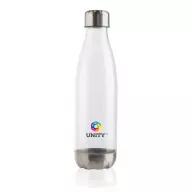   Sticla de apa, fara scurgeri, 21MAR1771, 500 ml, 26.2xØ 7.1 cm, Everestus, Plastic, Otel, Transparent
