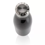   Sticla de apa, fara scurgeri, 21MAR1769, 500 ml, 26.2xØ 7.1 cm, Everestus, Plastic, Otel, Negru