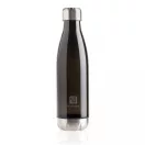 Sticla de apa, fara scurgeri, 21MAR1769, 500 ml, 26.2xØ 7.1 cm, Everestus, Plastic, Otel, Negru