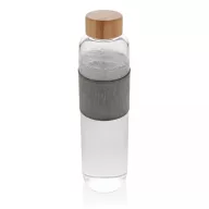   Sticla de apa sport, 750 ml, 26.5xø7 cm, Everestus, 20SEP0264, Sticla, Bambus, Transparent