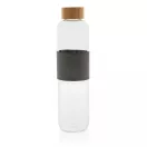 Sticla de apa sport, 750 ml, 26.5xø7 cm, Everestus, 20SEP0264, Sticla, Bambus, Transparent