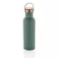Sticla de apa, sport, Everestus, 2707258, Otel, Bambus, 700 ml, 7.1x7.1x24xø7.1 cm, Verde