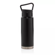   Termos fara scurgeri, 680 ml, 28.3xø8.4 cm, Everestus, 20SEP0509, Otel, Negru
