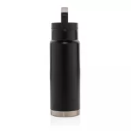   Termos fara scurgeri, 680 ml, 28.3xø8.4 cm, Everestus, 20SEP0509, Otel, Negru