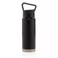   Termos fara scurgeri, 680 ml, 28.3xø8.4 cm, Everestus, 20SEP0509, Otel, Negru