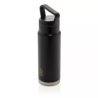   Termos fara scurgeri, 680 ml, 28.3xø8.4 cm, Everestus, 20SEP0509, Otel, Negru
