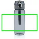 Sticla de apa sport 600 ml, 2401E16729, Everestus, 21.4xØ7.4 cm, rPET, Polipropilena, Negru