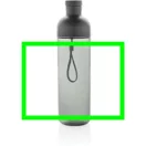 Sticla de apa sport 600 ml, 2401E16232, Everestus, 24.3xØ6.5 cm, rPET, Polipropilena, Negru