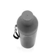   Sticla de apa sport 600 ml, 2401E16232, Everestus, 24.3xØ6.5 cm, rPET, Polipropilena, Negru
