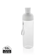   Sticla de apa sport 600 ml, 2401E16238, Everestus, 24.3xØ6.5 cm, rPET, Polipropilena, Alb