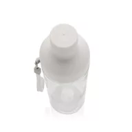   Sticla de apa sport 600 ml, 2401E16238, Everestus, 24.3xØ6.5 cm, rPET, Polipropilena, Alb