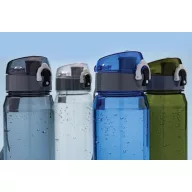   Sticla de apa sport 800 ml, 2401E16733, Everestus, 25xØ7.8 cm, rPET, Polipropilena, Negru